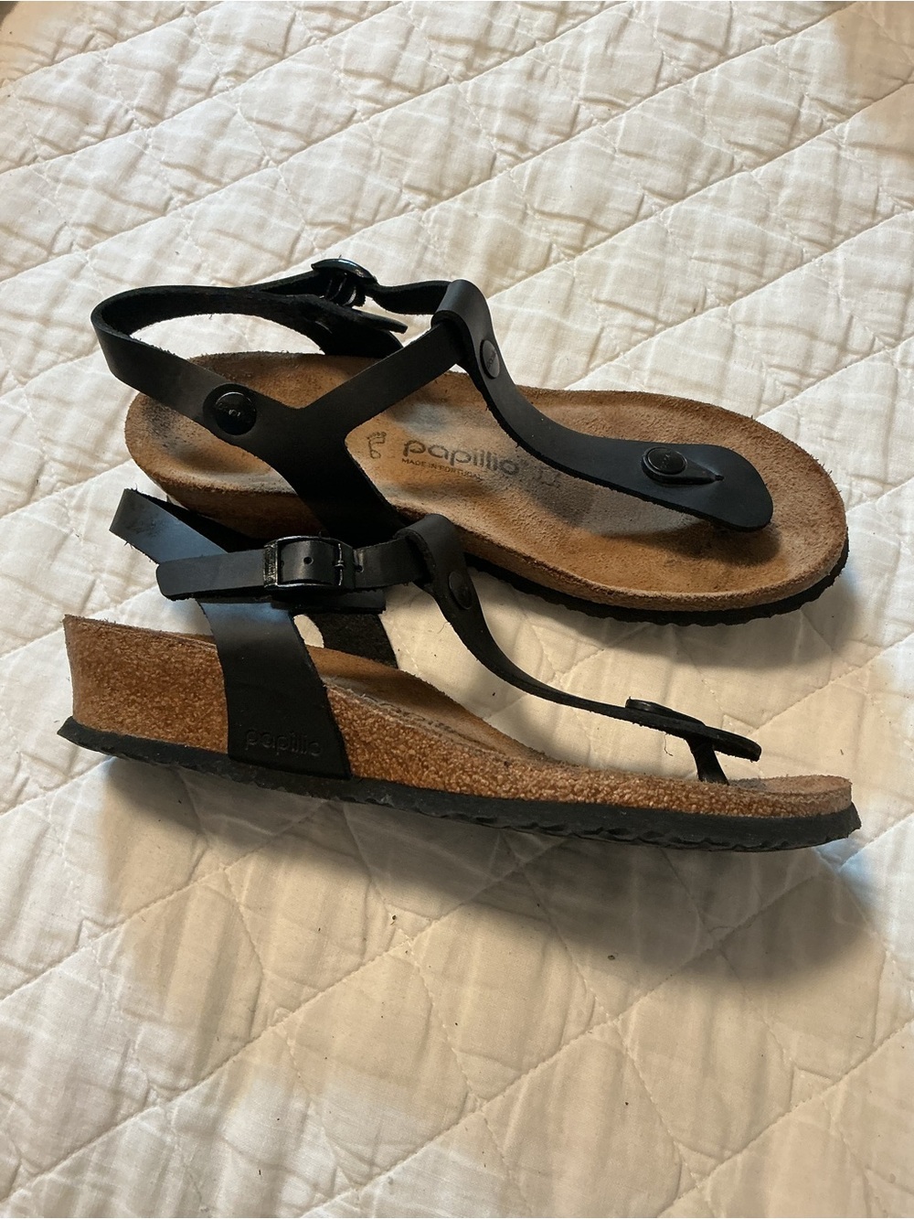 PAPILLIO ASHLEY, BLACK, LEATHER size 39